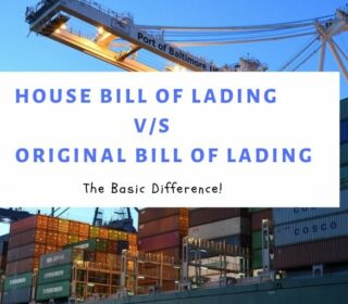 HBL (House Bill of Lading) VS OBL (Original Bill of Lading)